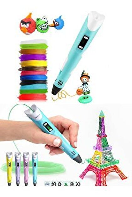 ✨🖊️ 3D Yazıcı Kalemi – Çocuklar İçin Eğitici ve Yaratıcı 3 Boyutlu Çizim Kalemi 🎨🚀