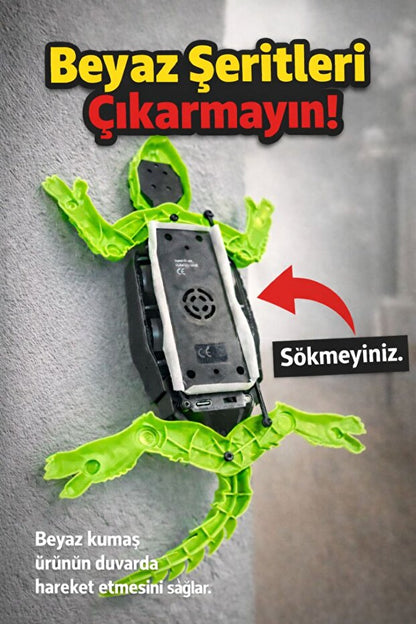 🦎 Duvara Tırmanan Robot Kertenkele 🤖 | LED Işıklı & Uzaktan Kumandalı 🔥